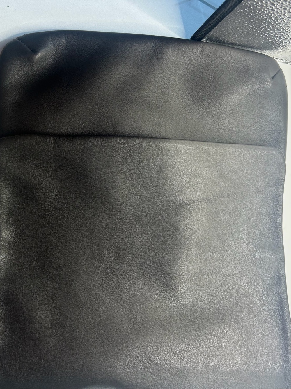 Coach Vintage Chelsea Hippie Flap Crossbody Black Leather Authentic - Style 9458 - Picture 10 of 12